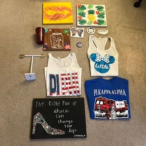Pi Beta Phi sorority goodies pack.Greek and Panhellenic university life